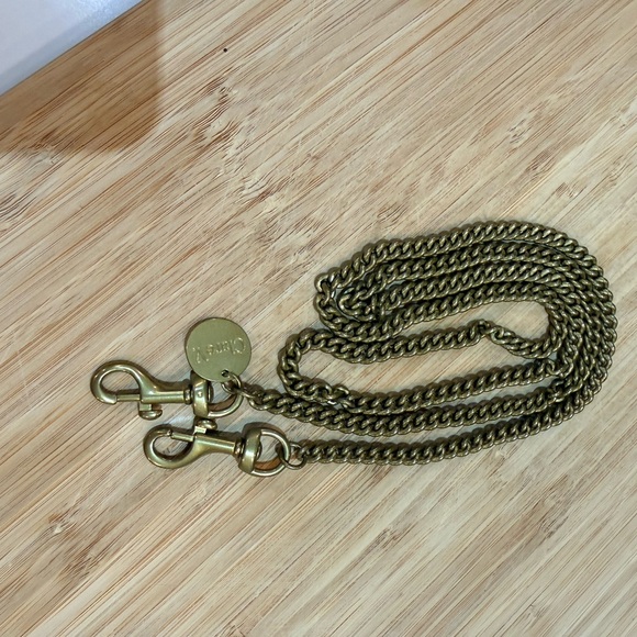 Clare V thin brass crossbody strap NWT retail $115 - Picture 2 of 6
